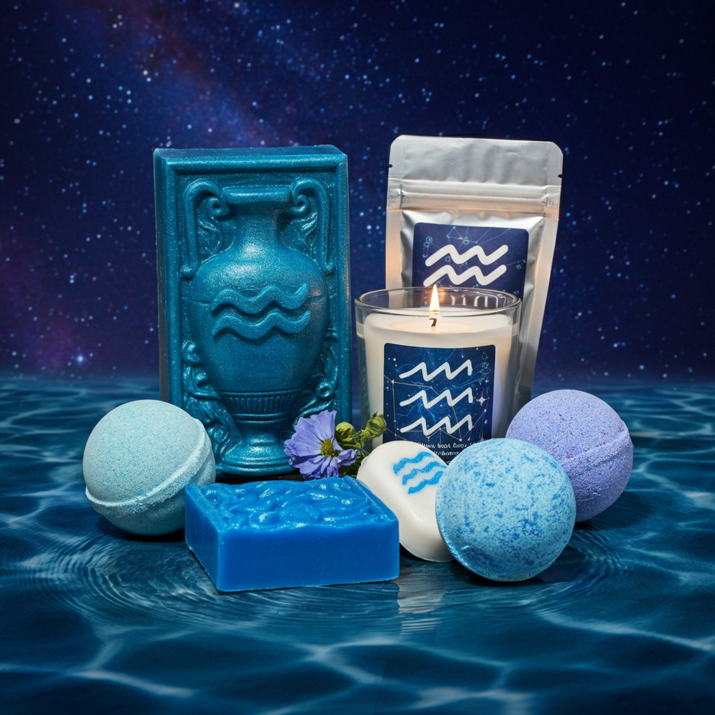 Complete 12 Zodiac Celestial Bath Collection