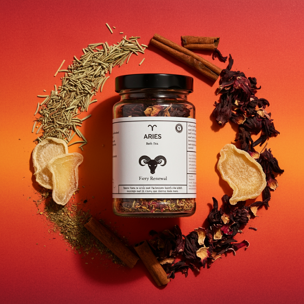 Fiery Renewal Bath Tea - Aries