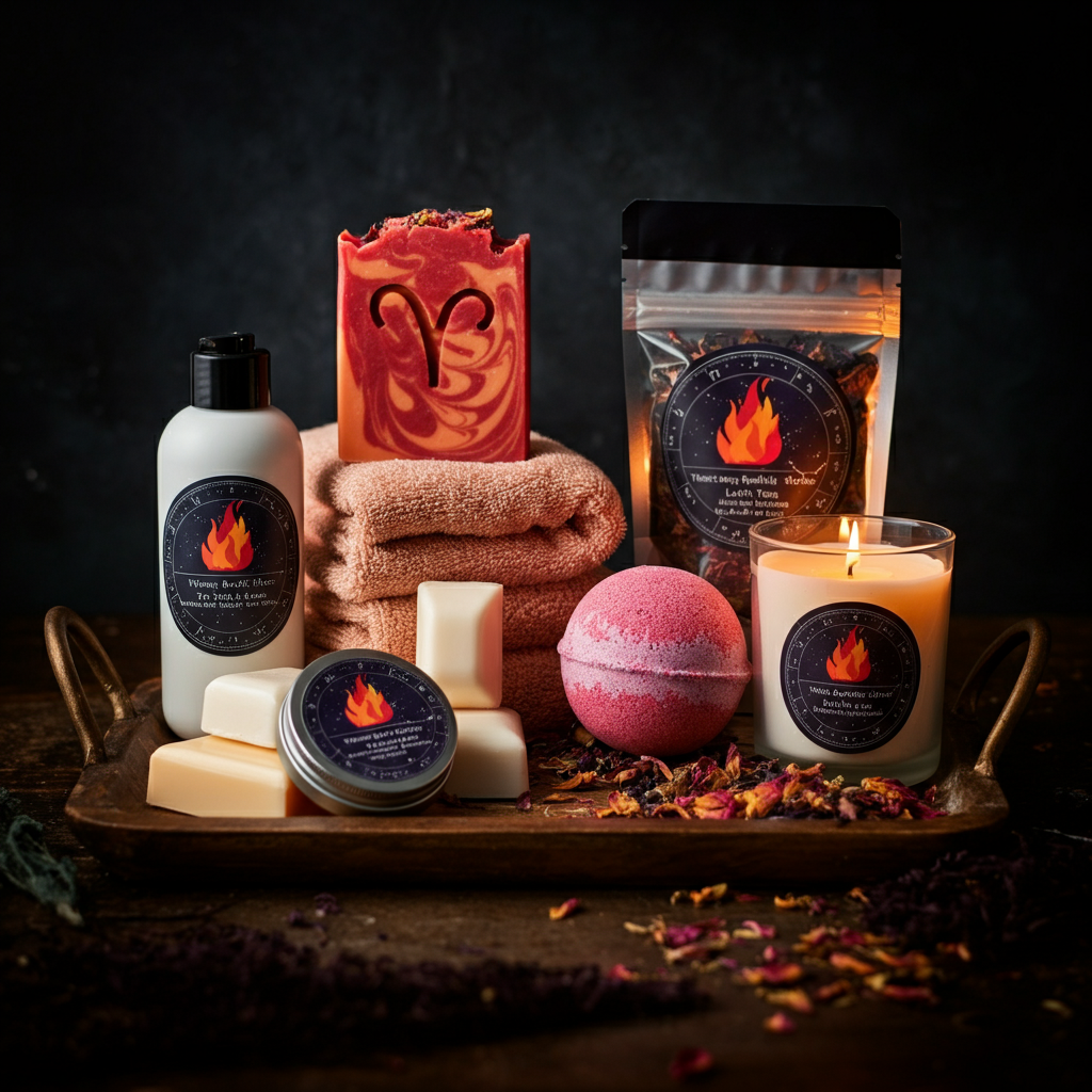 Complete 12 Zodiac Celestial Bath Collection