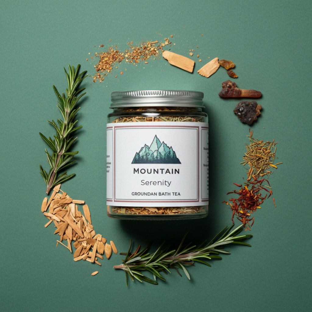 Mountain Serenity Bath Tea for Capricorn