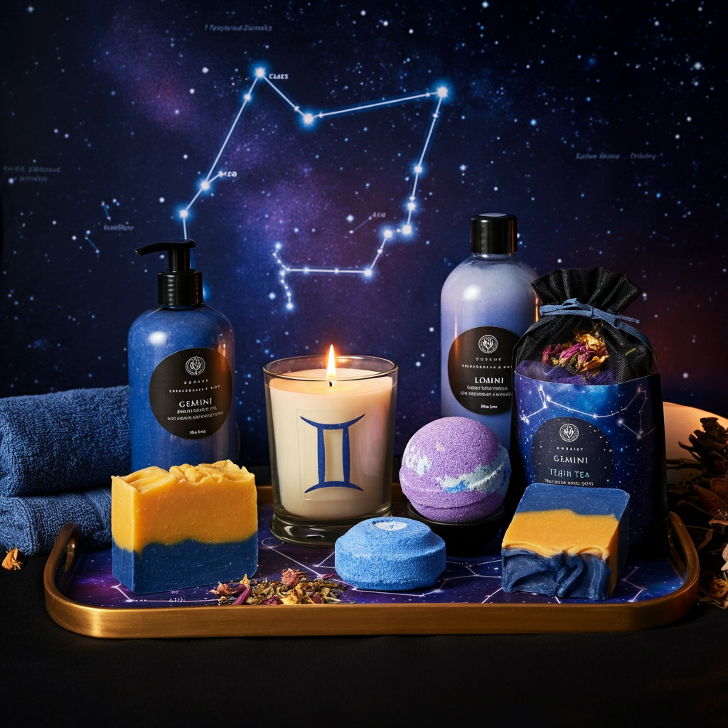 Complete 12 Zodiac Celestial Bath Collection