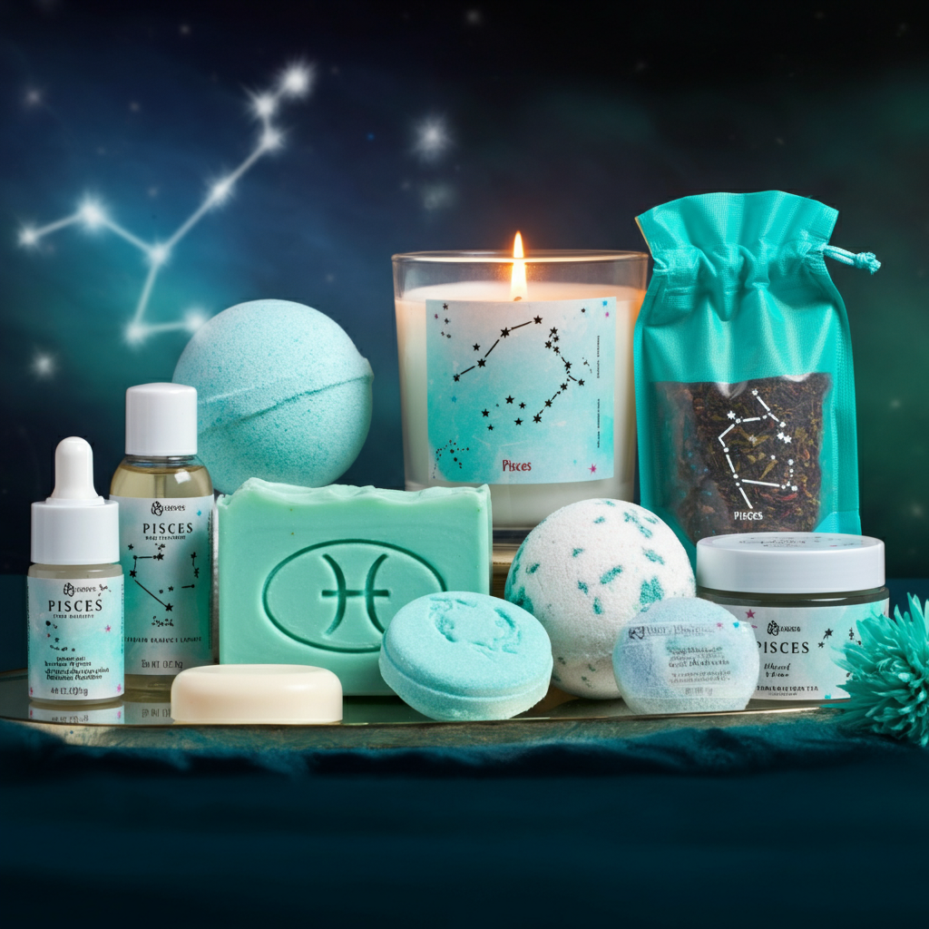 Complete 12 Zodiac Celestial Bath Collection