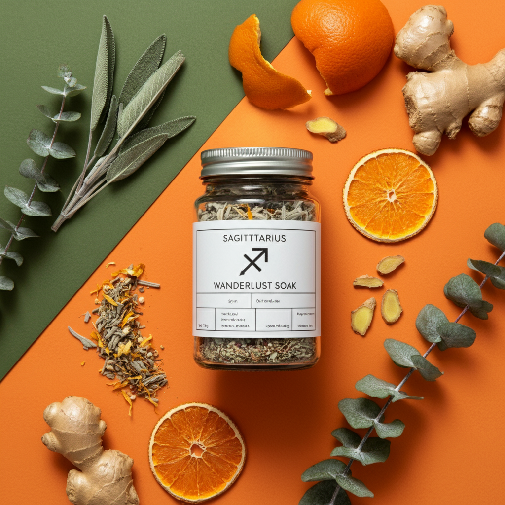 Wanderlust Soak: Sagittarius Bath Tea