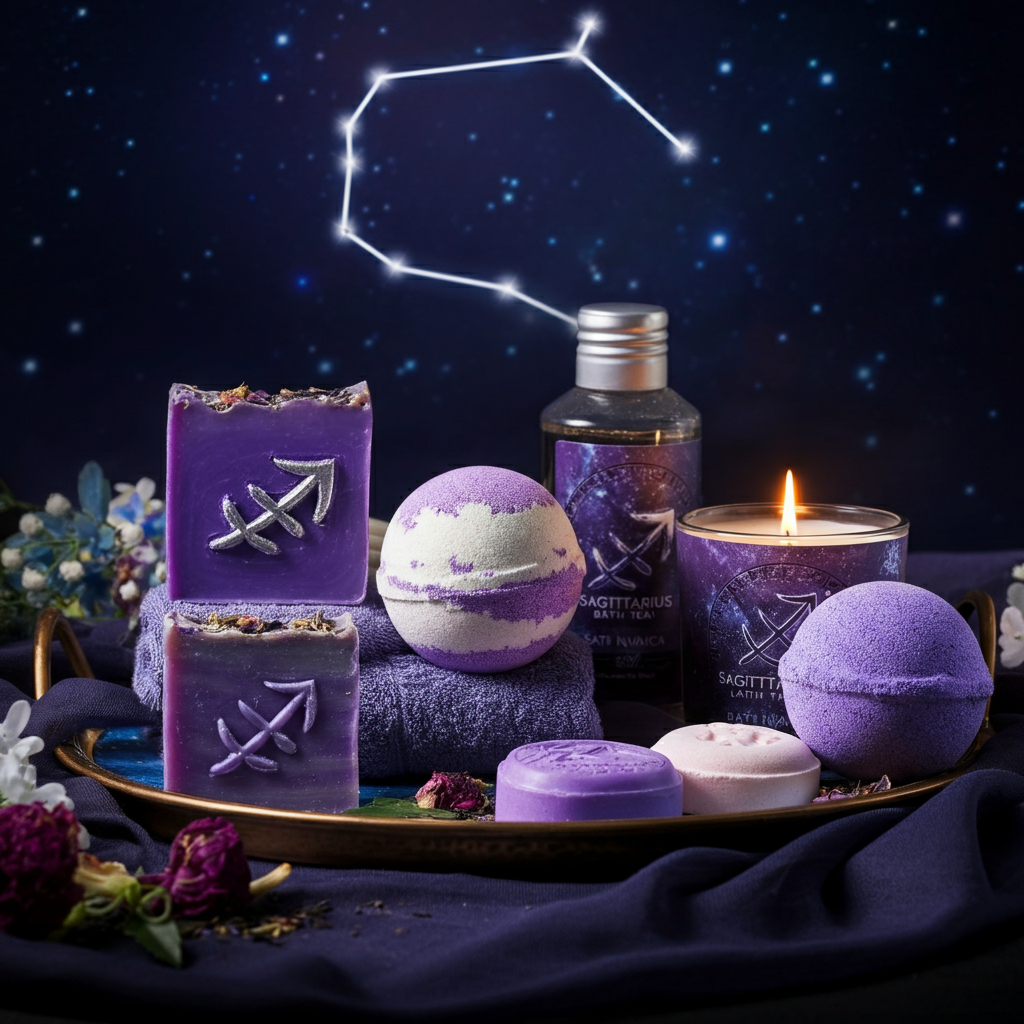 Complete 12 Zodiac Celestial Bath Collection