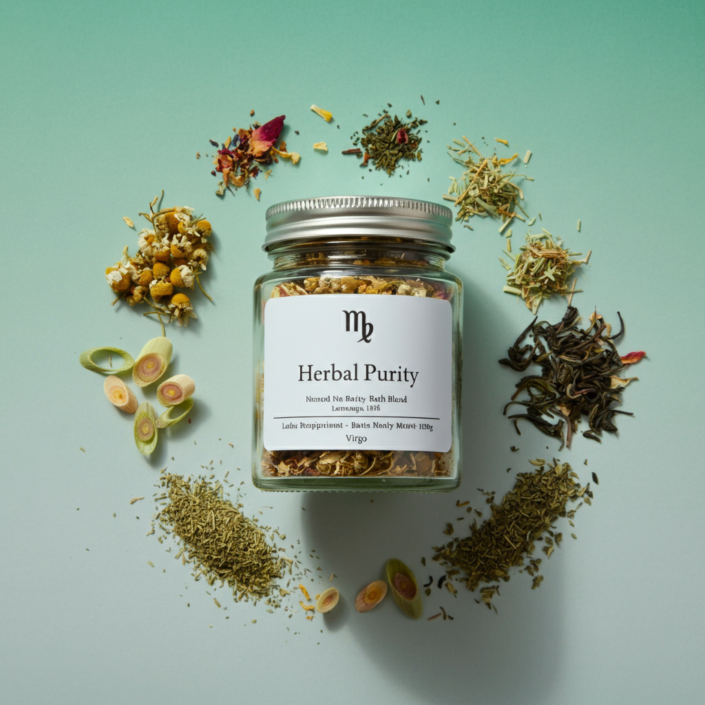 Herbal Purity Bath Tea for Virgo